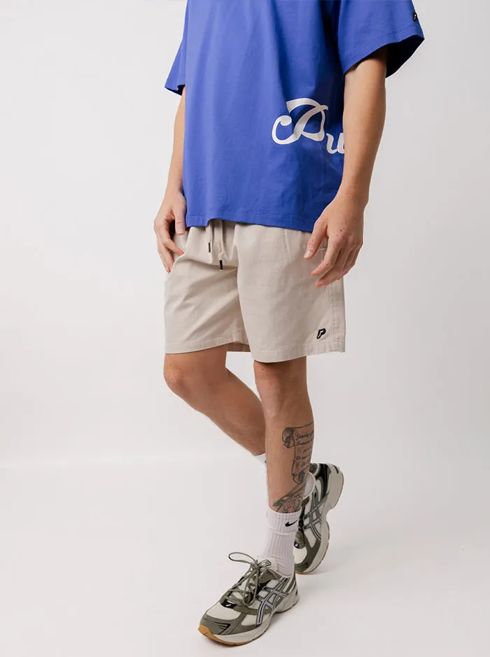 t shirt Retreat Shorts in Sand