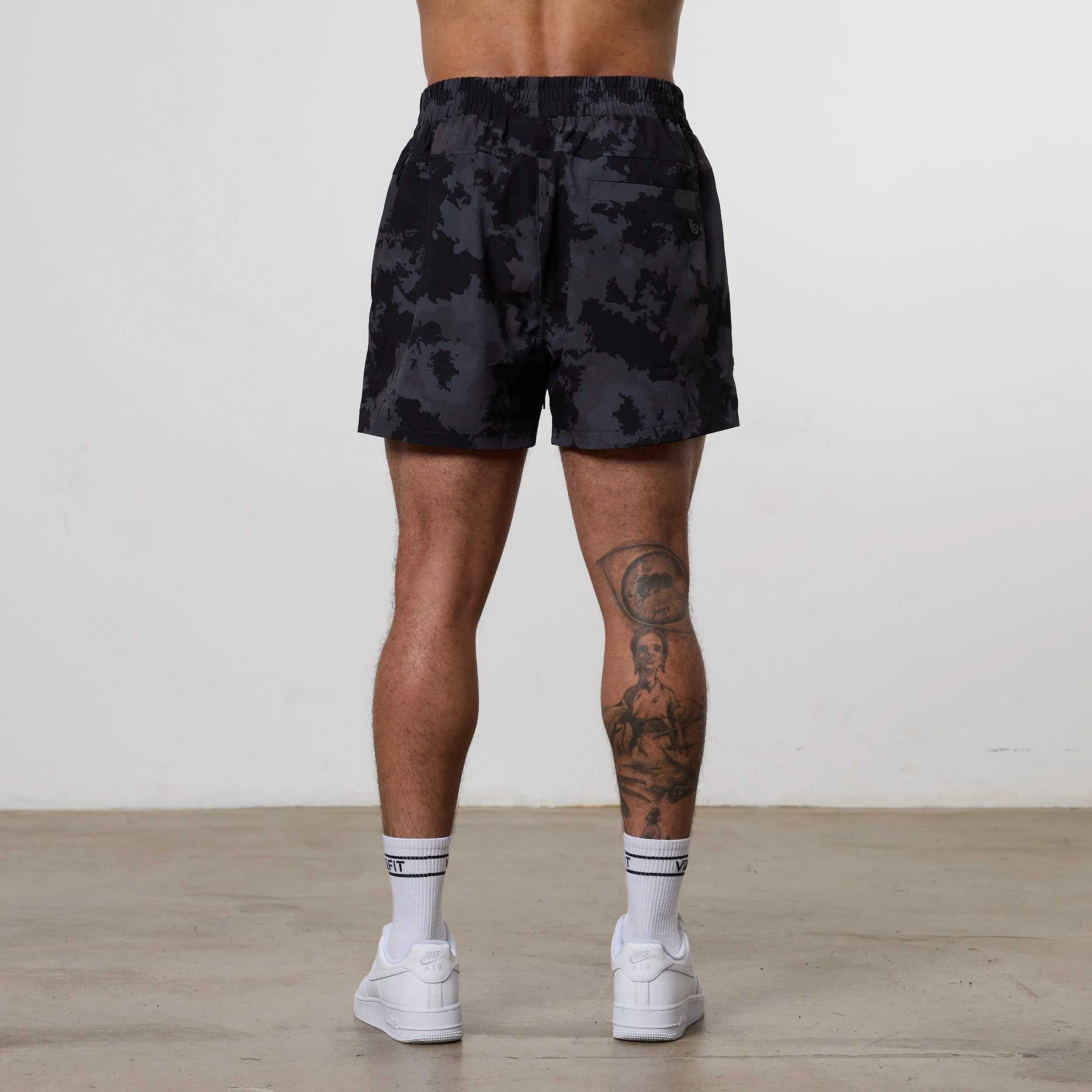 Vanquish Utility Black Camo 4" Shorts Hiking shorts