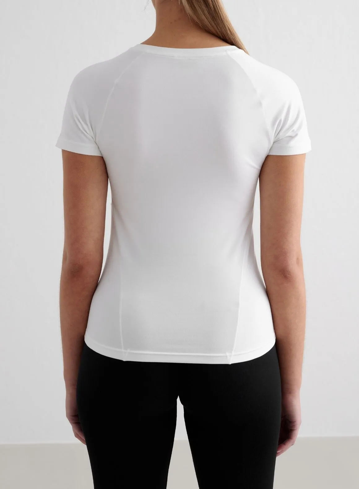 Everyday Fashion Look Seasonal Wear White Soft Basic Short Sleeve