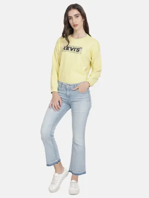 Daywear Option Everyday Loose Music Event Women's 715 Blue Flared Fit Mid Rise Jeans