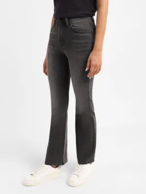 Teen Outfit Nature Lover Unisex Wear Wardrobe Choice Women's 725 Grey Flared Fit High Rise Jeans