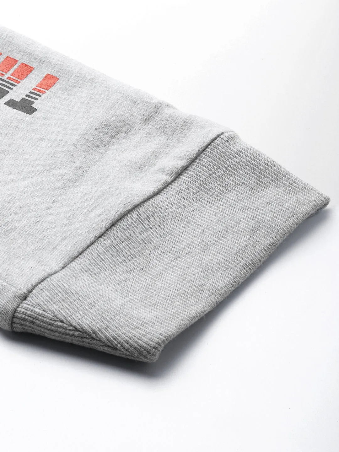 Alcis Men Grey Melange Solid Joggers Indoor Comfort Breathable mesh