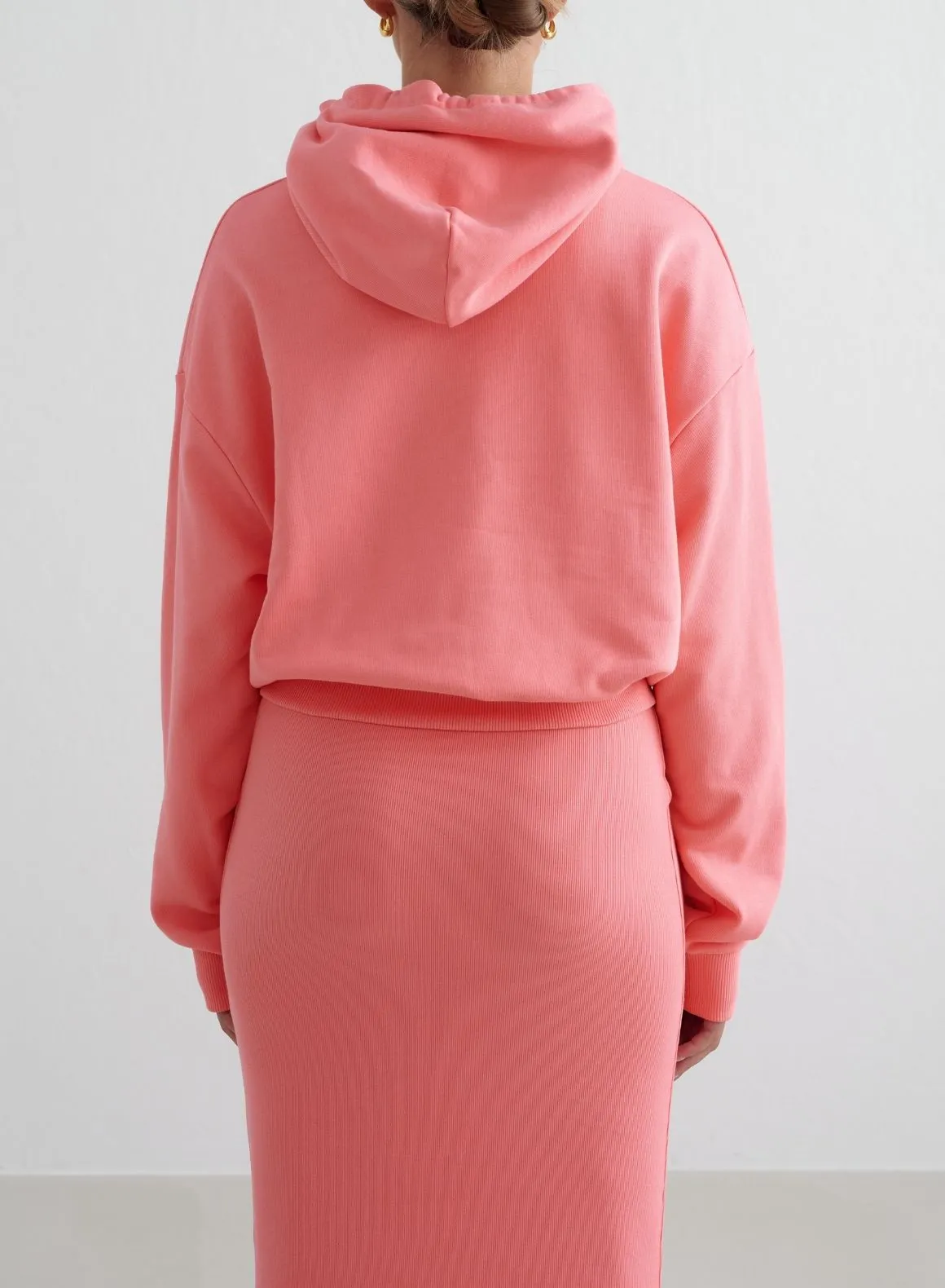 Hibiscus Varsity Chunky Terry Hood City Outfit