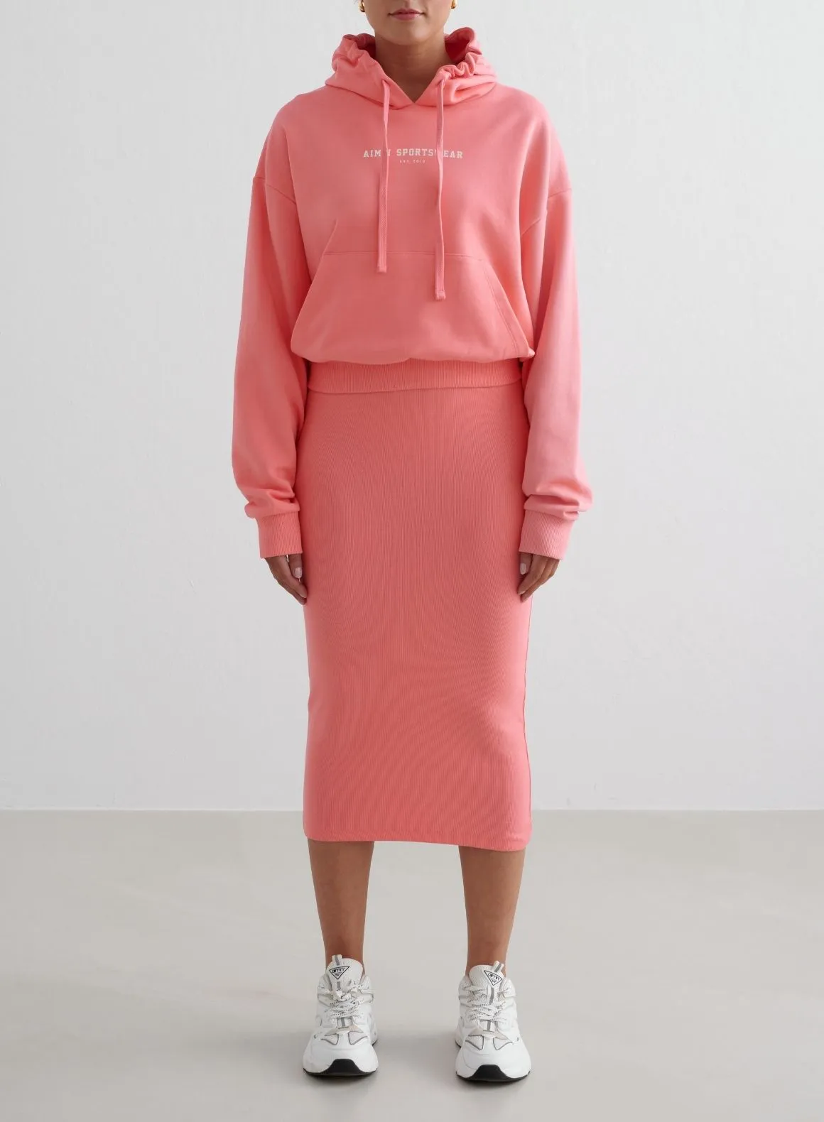 Hibiscus Varsity Chunky Terry Hood Lightweight Warmth
