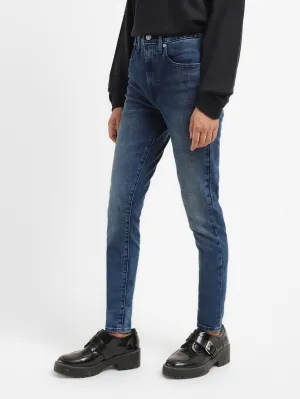 Chill Attire Women's Indigo Mile High Wide Leg Fit High Rise Jeans