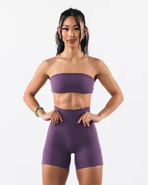 Hemmed edges Adjustable support Aura Bandeau - Aster