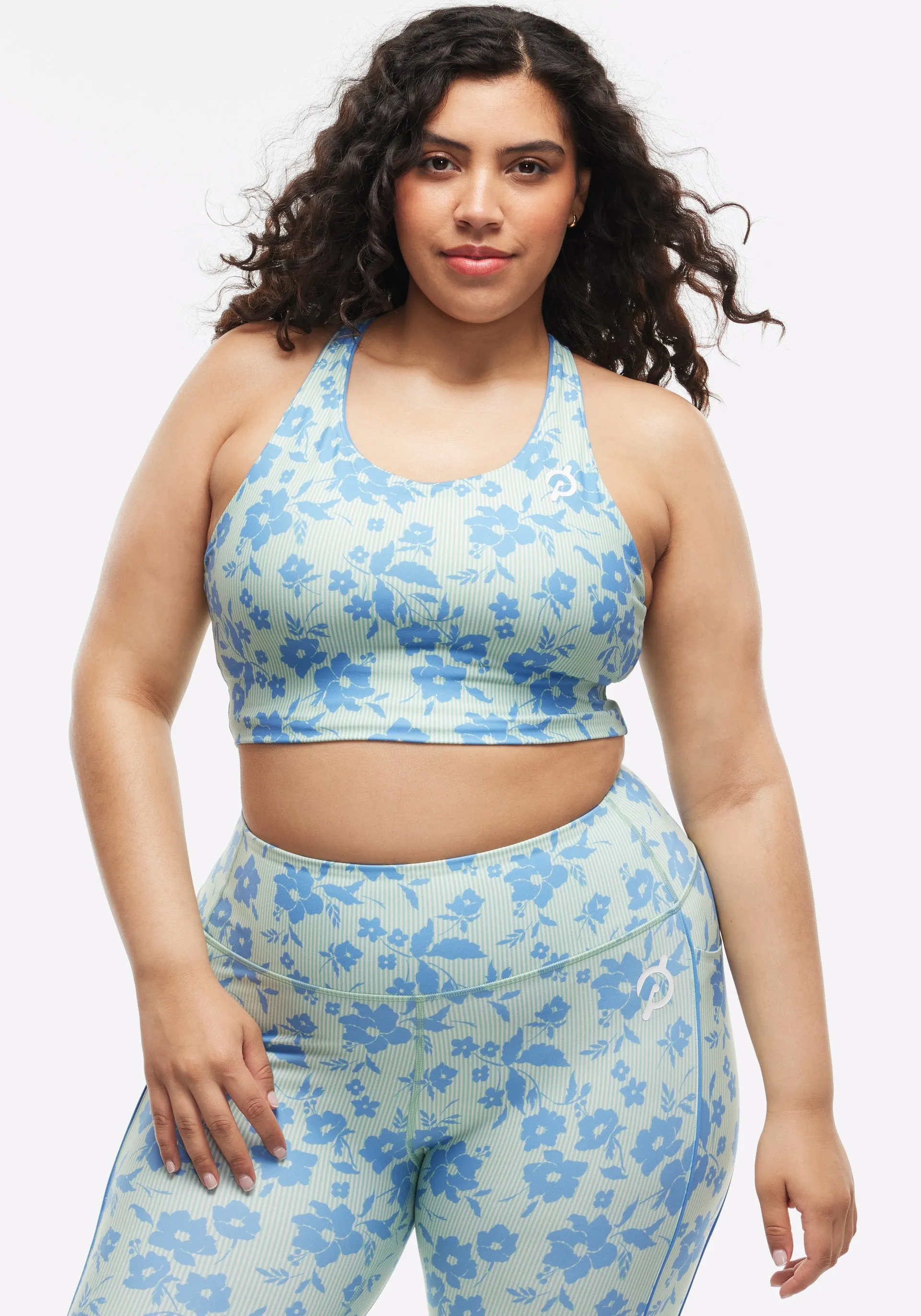 Size range seams Cadent Longline Racerback Bra