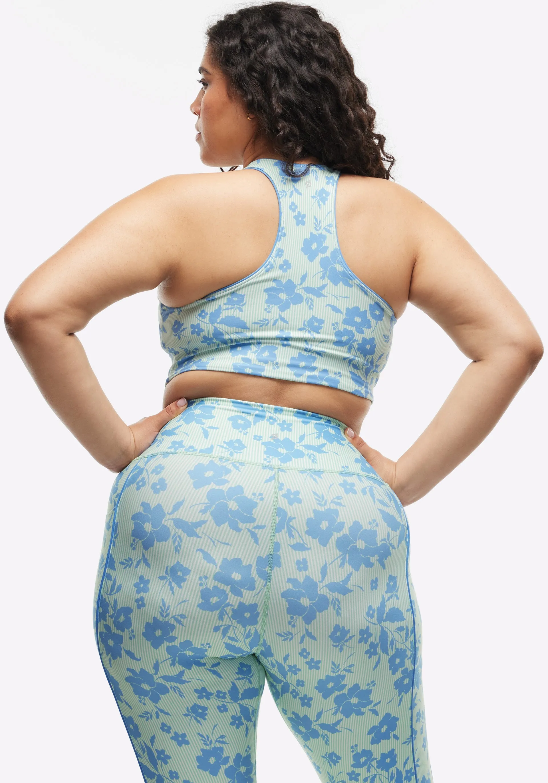 Cadent Longline Racerback Bra Secure fit Flatlock stitching seams