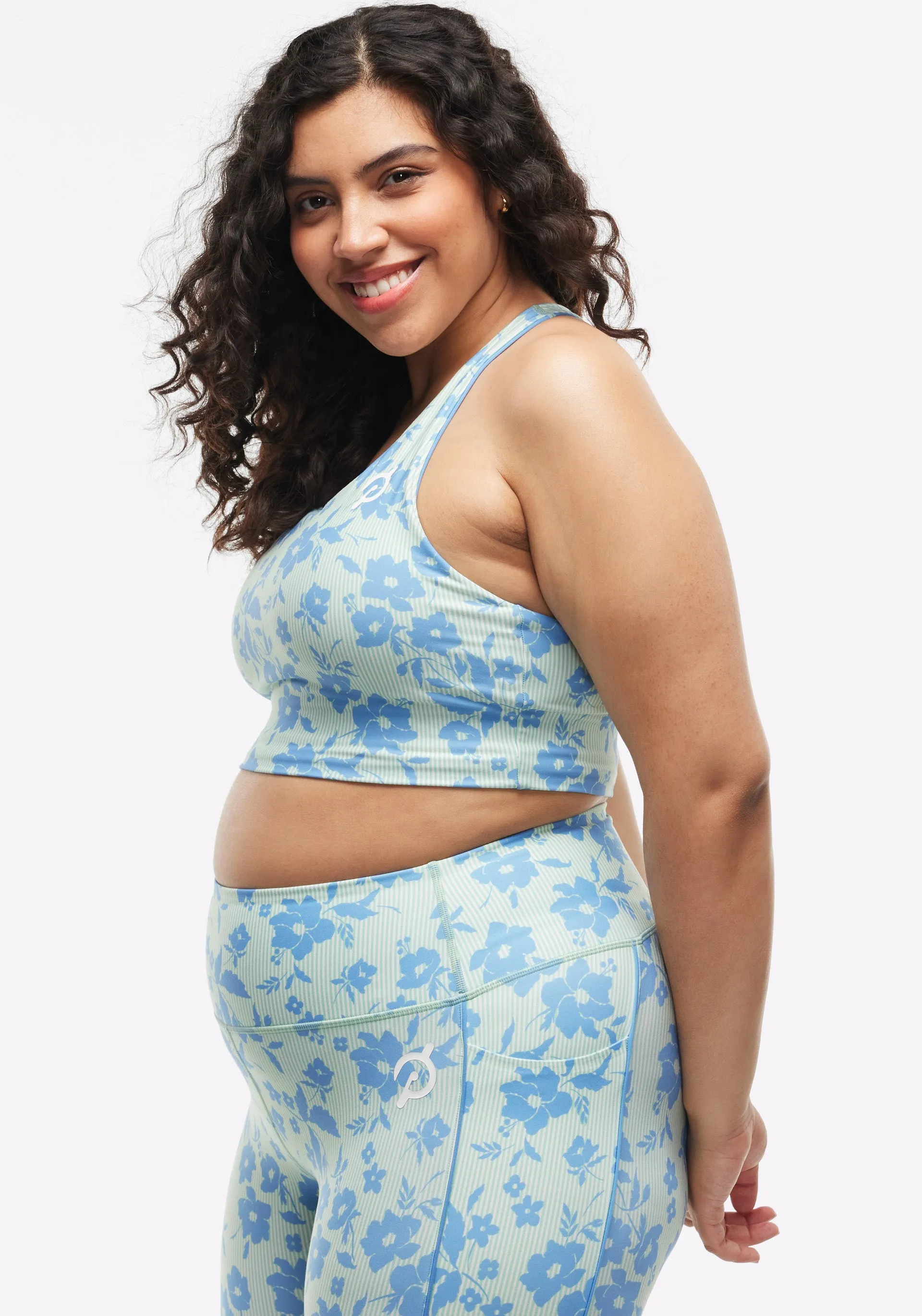 Cadent Longline Racerback Bra Tension Distribution Weave Comfortable Structure