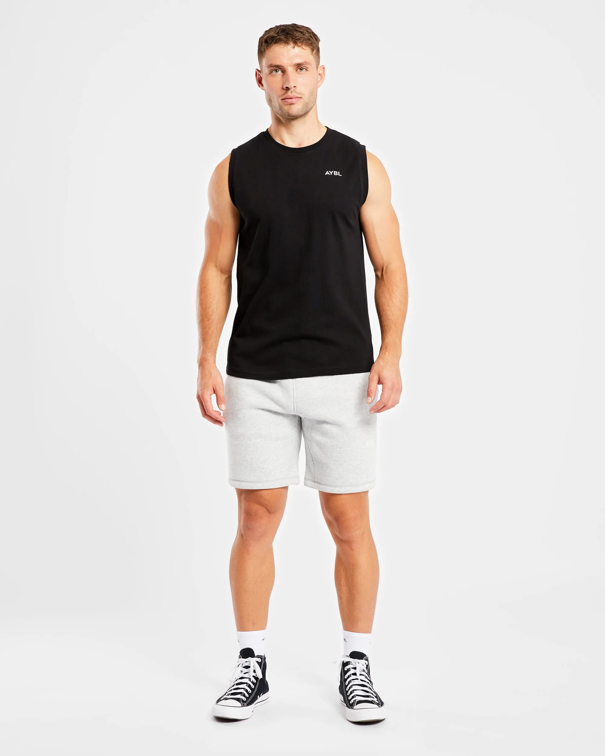 Abrasion Resistant Fabric Durable Stitching Essential 7" Shorts - Grey Marl