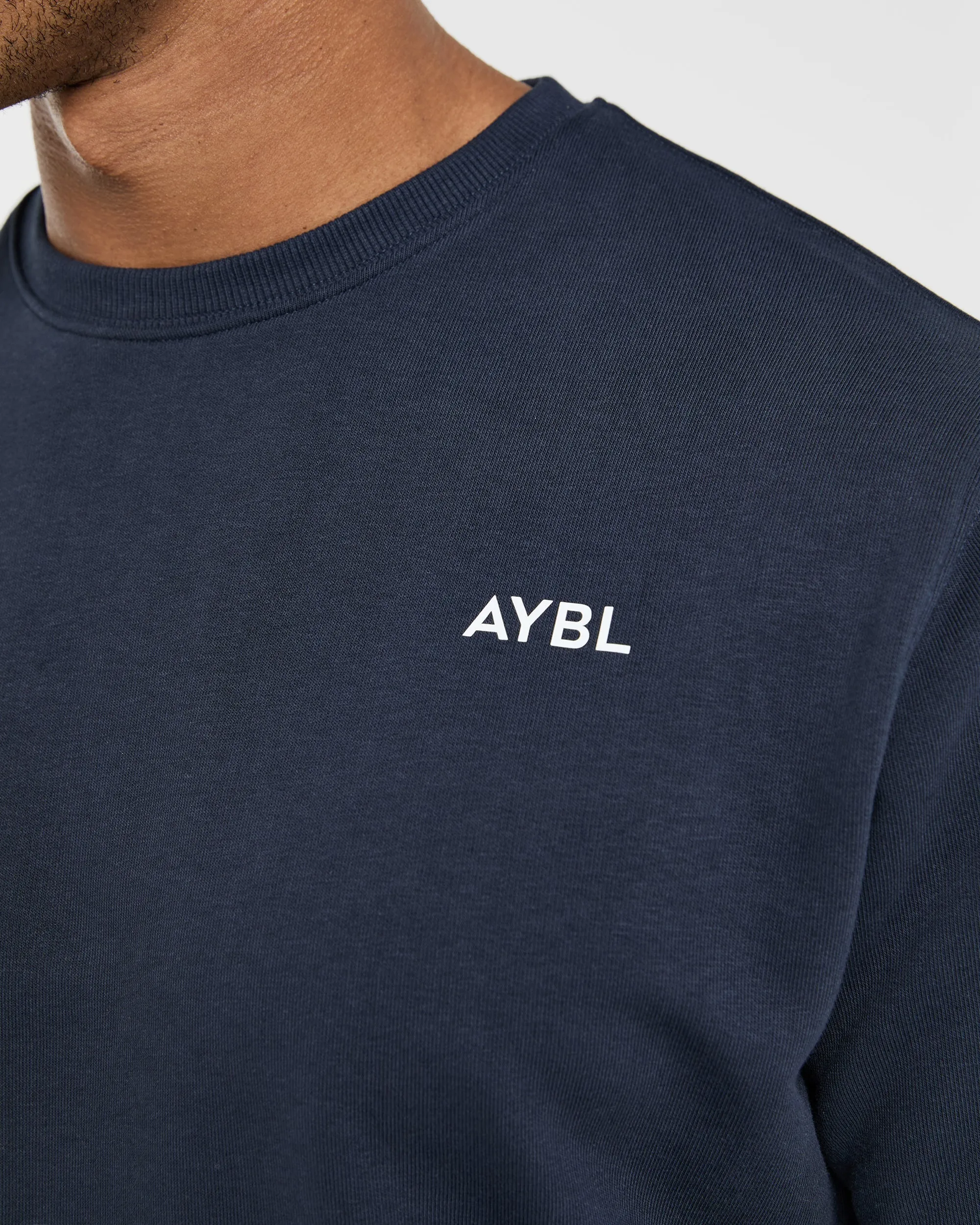 Cozy Energy Essential Lightweight Sweater - Navy