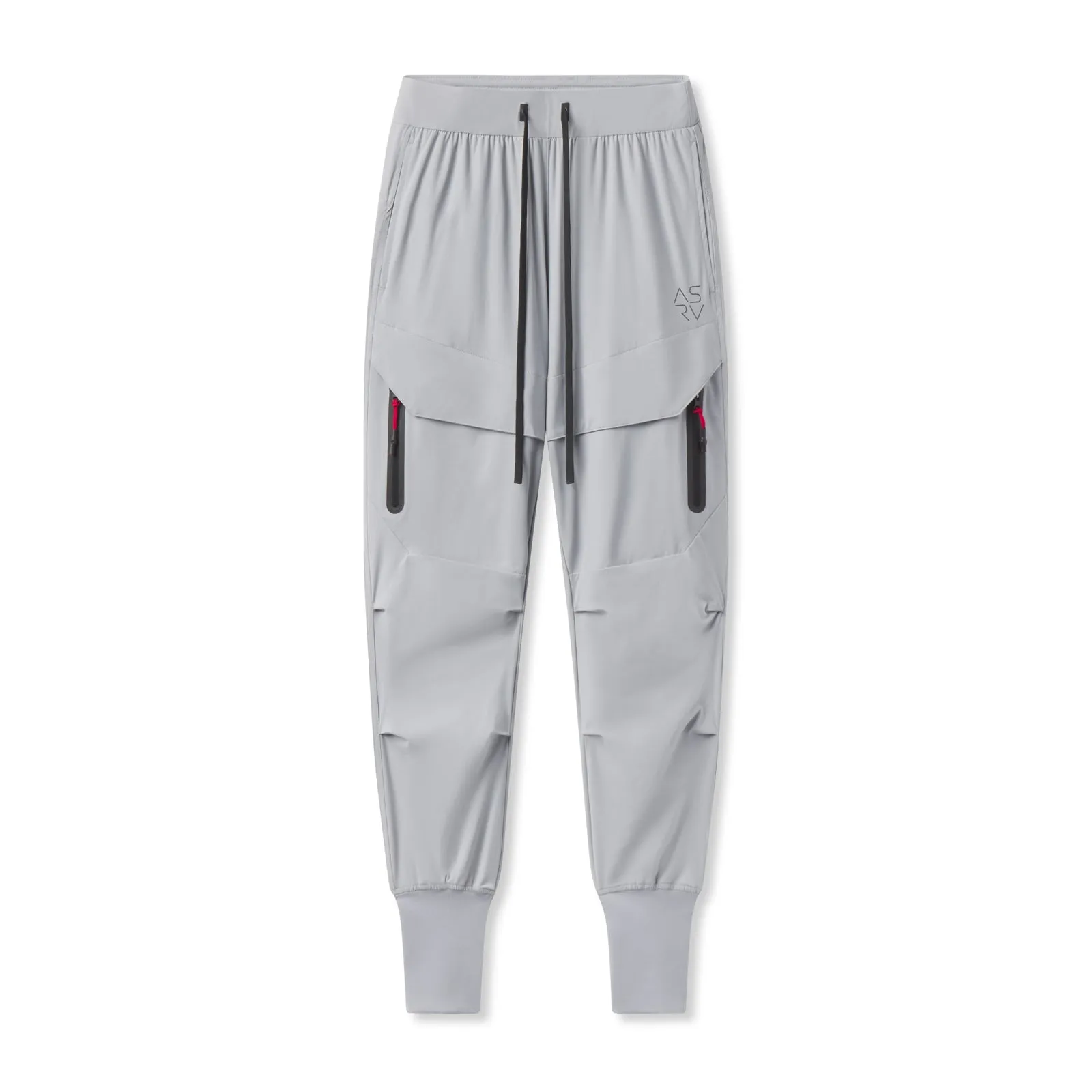 0690. Tetra-Lite? Tech High Rib Jogger - Slate Grey "Cyber" StainResistantFinish