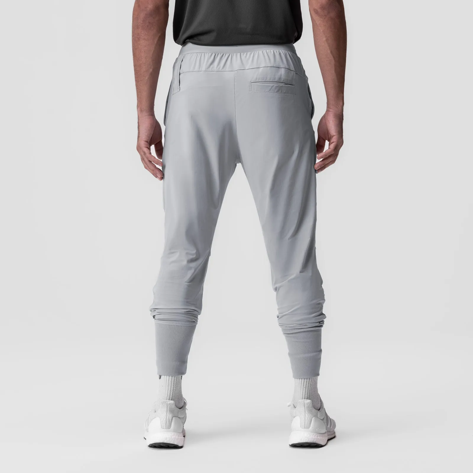 Quick Dry Technology 0690. Tetra-Lite? Tech High Rib Jogger - Slate Grey "Cyber"