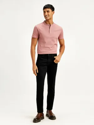 Men's Redloop 511 Black Slim Fit Mid Rise Jeans Stylish Touch
