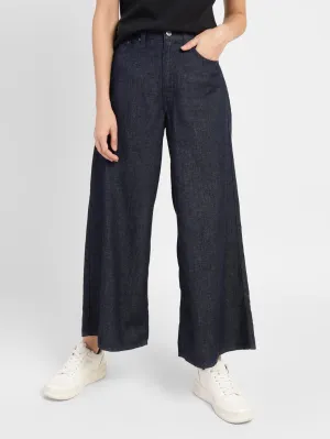 Women's Indigo XL Loose Fit High Rise Jeans Light Wear Office Wear Weekend Warrior Trend Setter