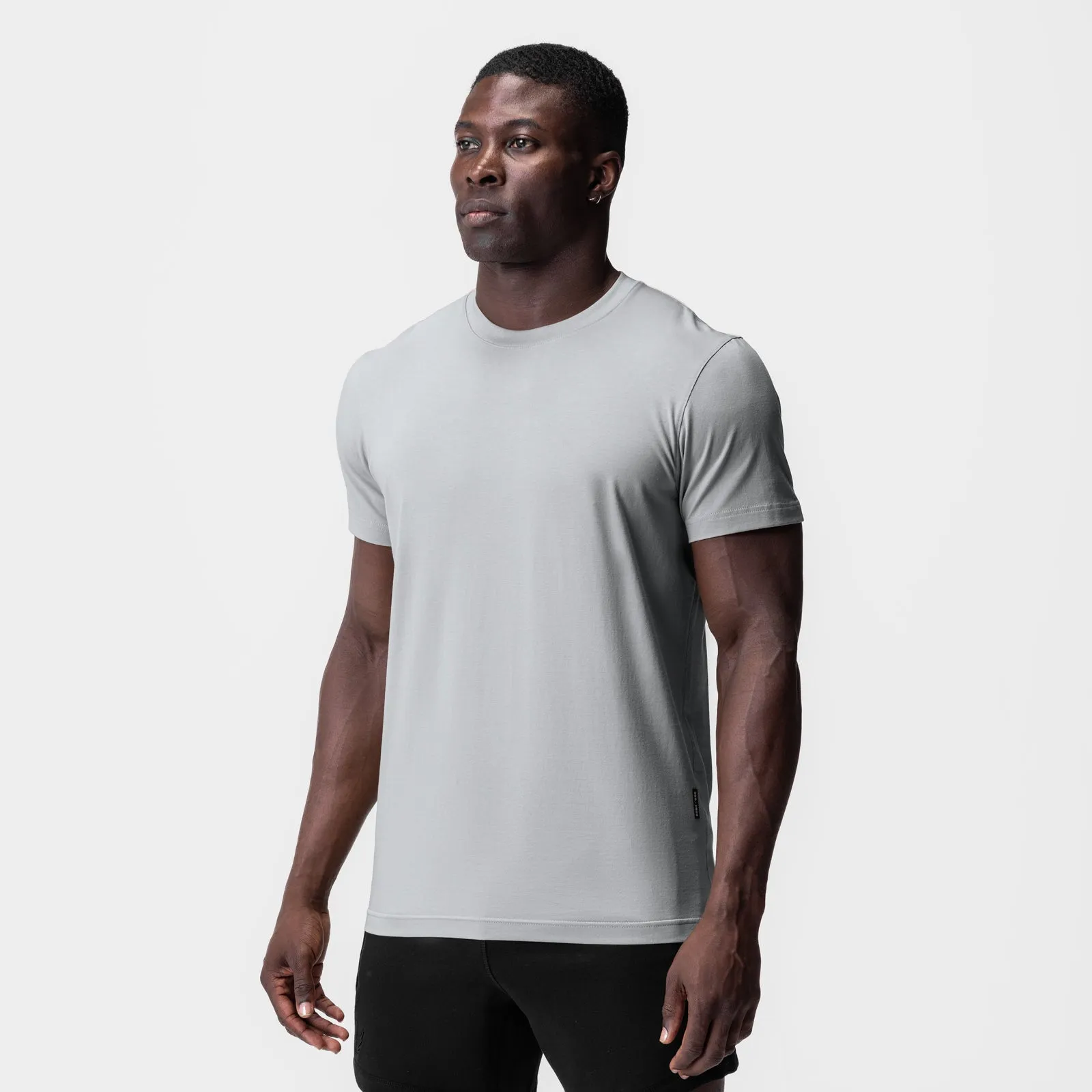 Active Trend Smooth Look 0923. Supima? Essential Tee - Slate Grey