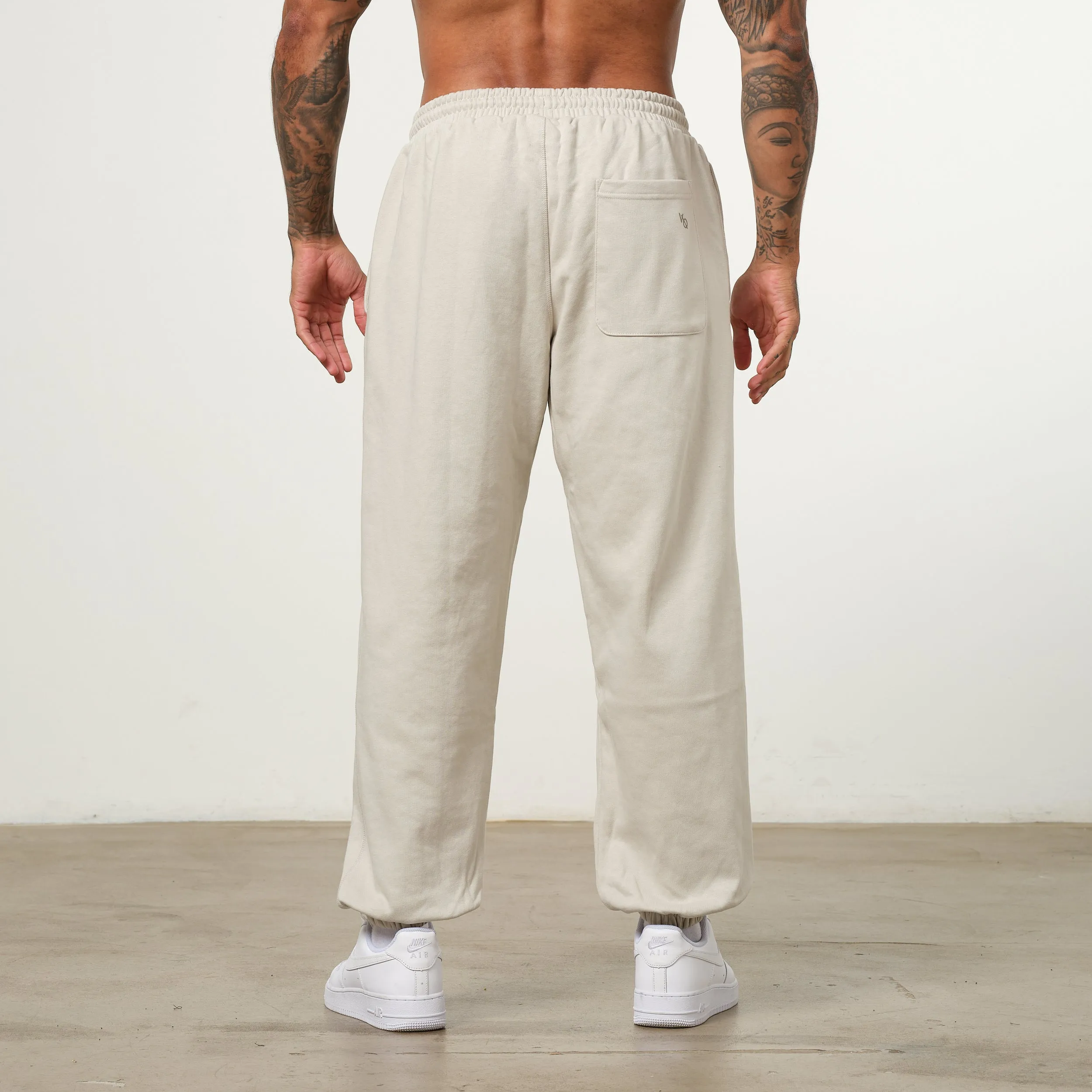 FourWayStretch Vanquish Essential Stone Oversized Sweatpants