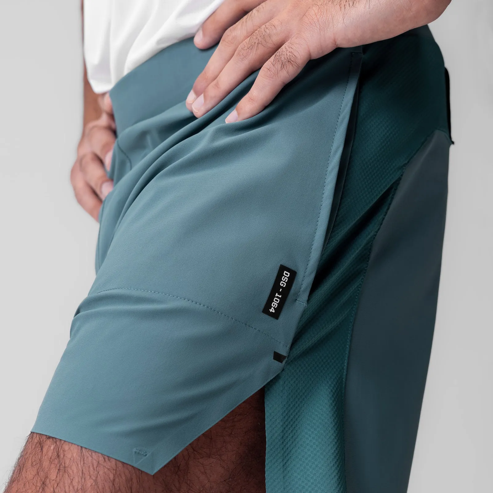 1064. Tetra-Lite? 6" Bonded Training Short - Storm Contemporary Design