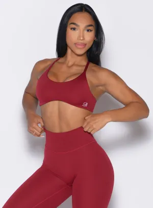 Tight Fit Decorative stitching seams Passion Sports Bra