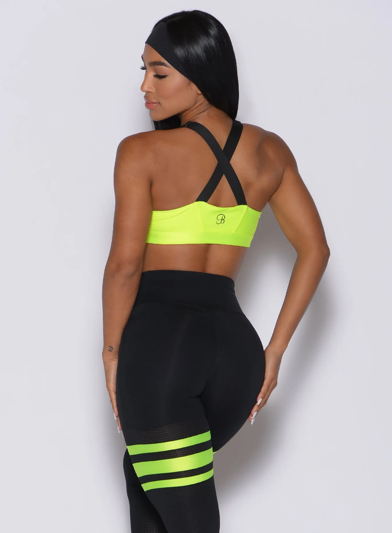 Multicolor Glow Sports Bra