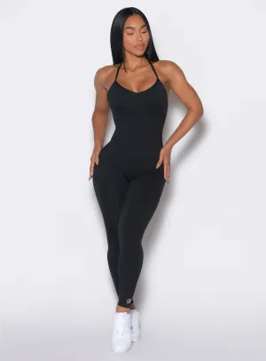 Basic Active Casual Minimal Sculpt Bodysuit