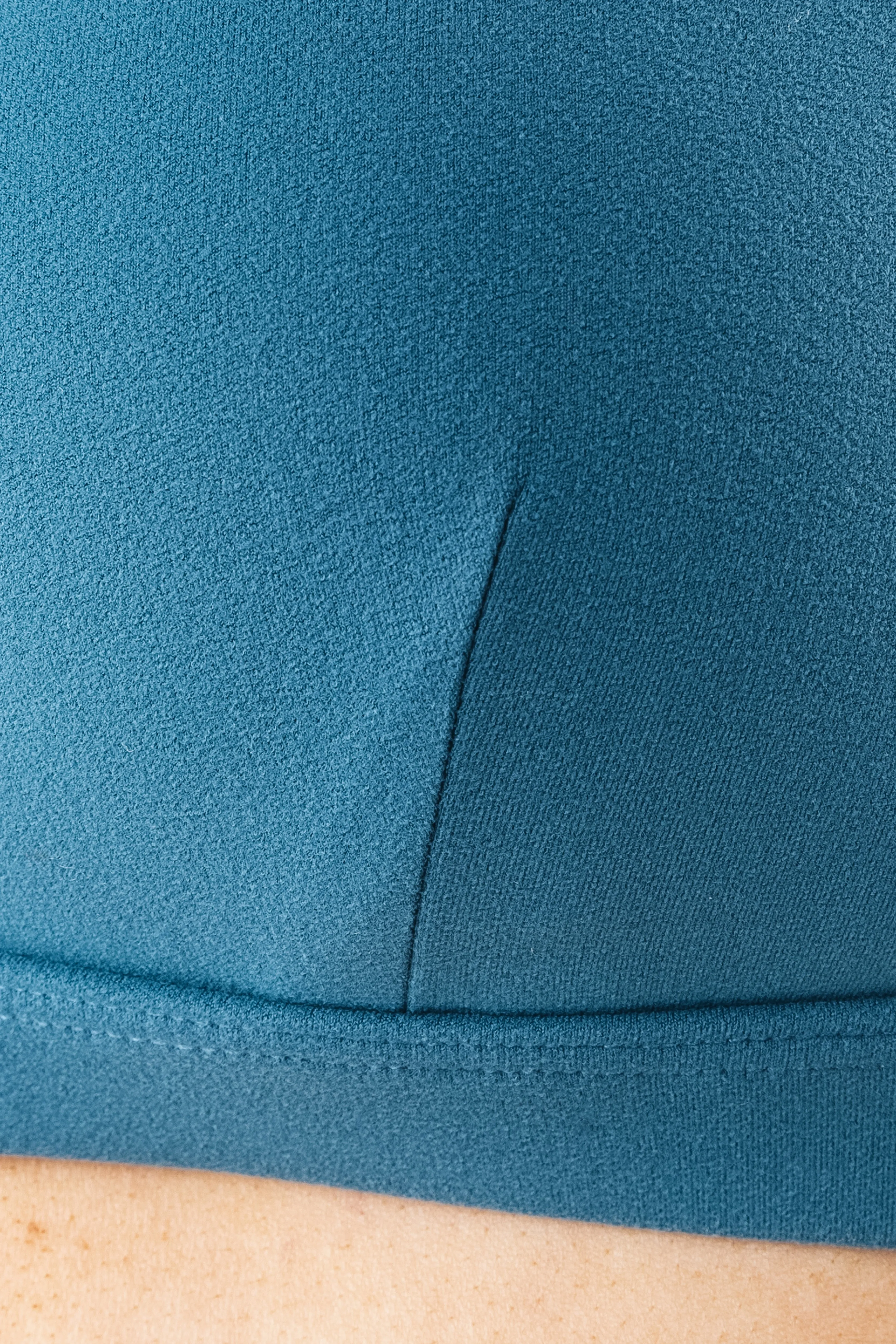 Core Bra - Dress Blue Microfiber fabric