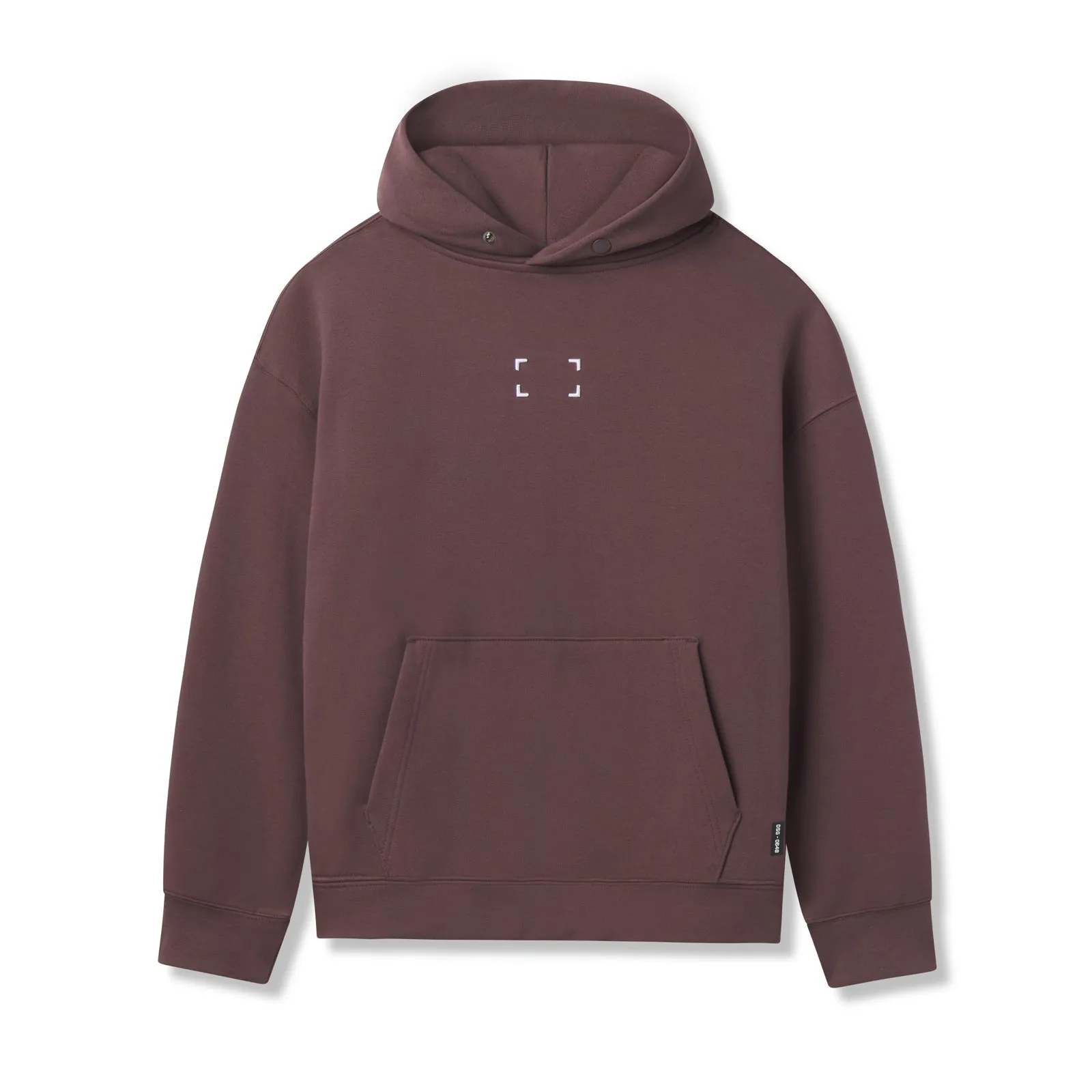 Anti Static Lining Structured Hood Shape 0648. Tech-Terry? Hoodie - Nightshade "Space Bracket"