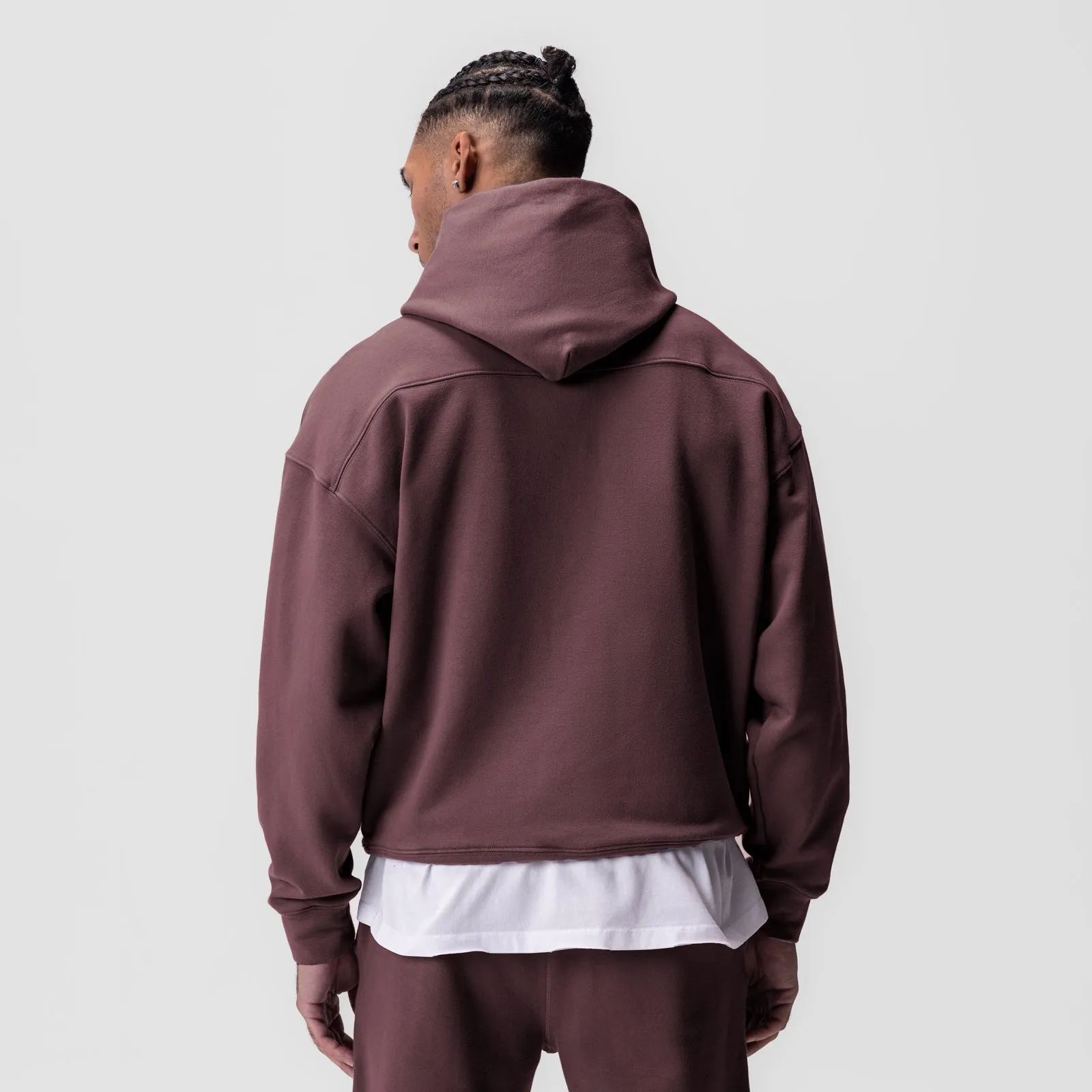 0648. Tech-Terry? Hoodie - Nightshade "Space Bracket" Stretch Fabric Technology