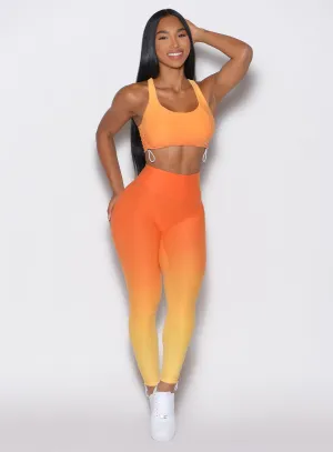 Toggle Leggings Bonded Seamless Edges Mountain Hike Soft Touch