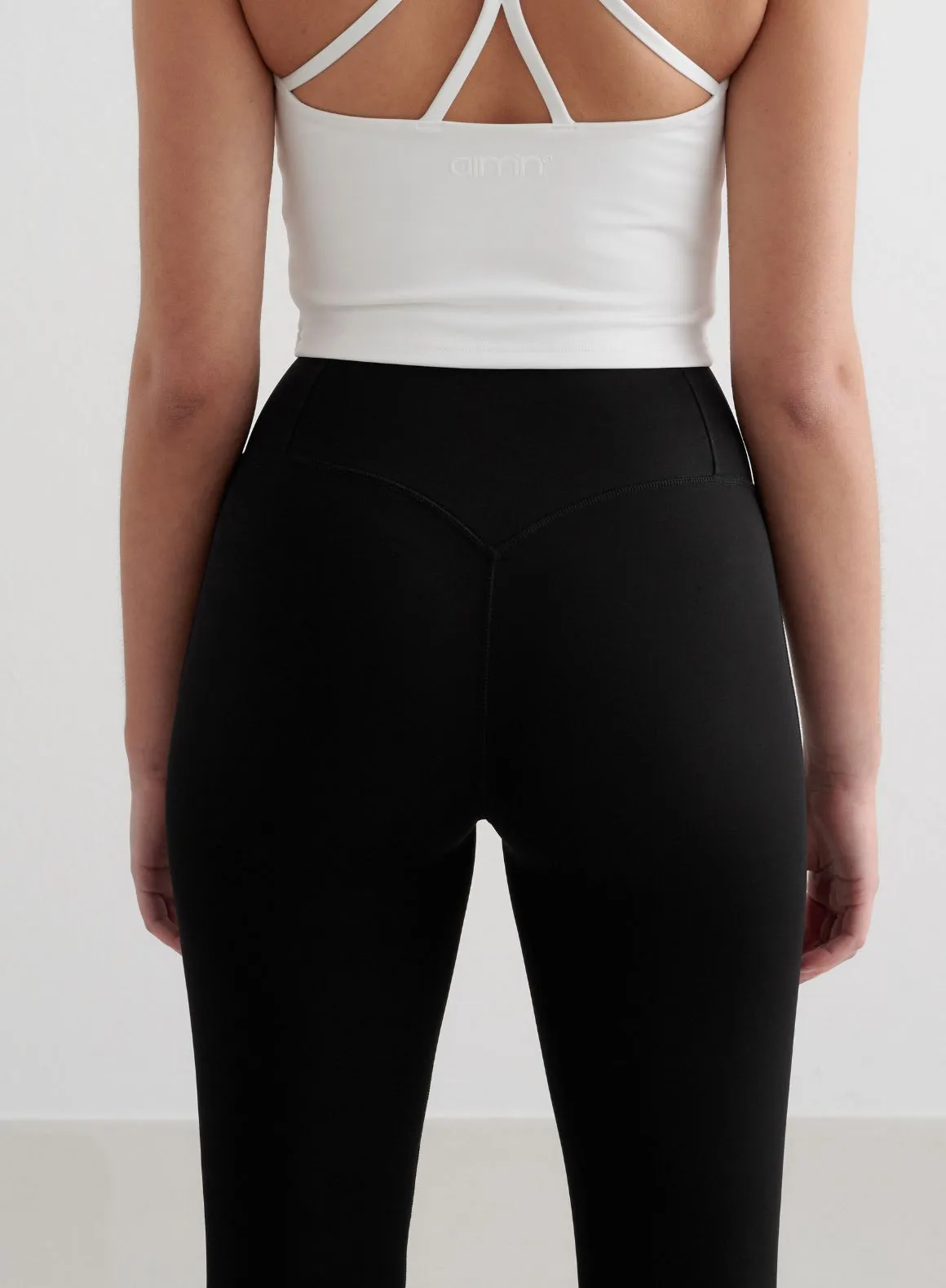 Black Sculpting Tights Fit Ready