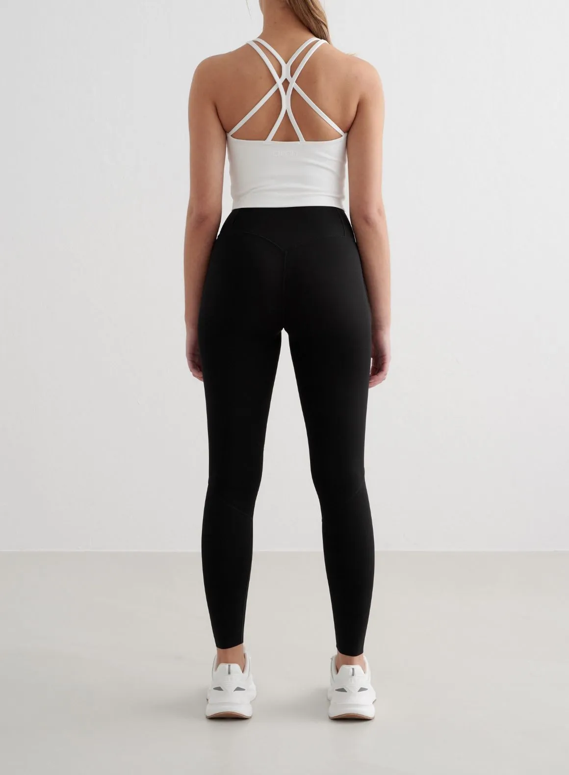 Black Sculpting Tights Four Way For Adults Butt Lifting Design