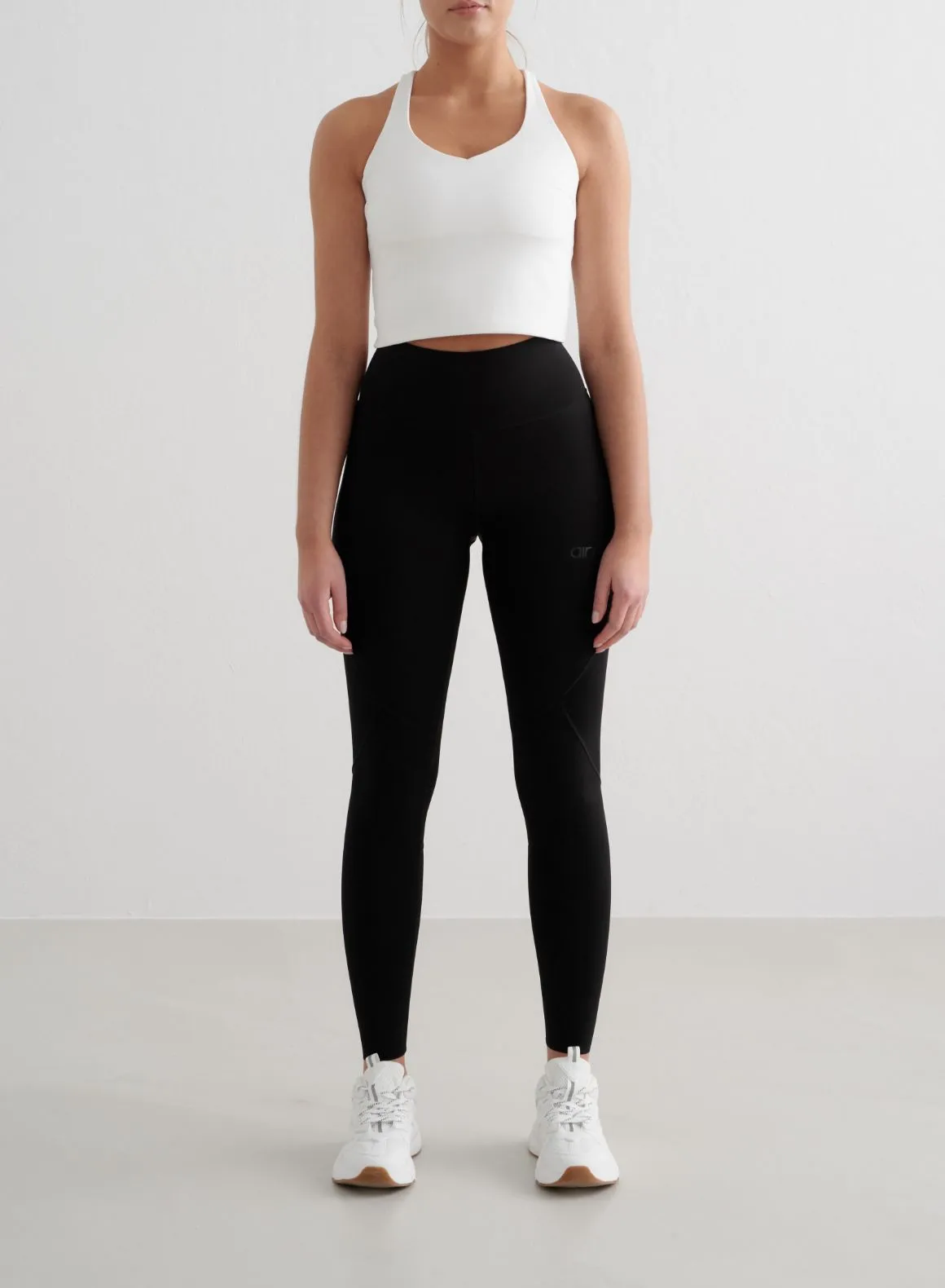 Black Sculpting Tights Skin Friendly Evening Walk