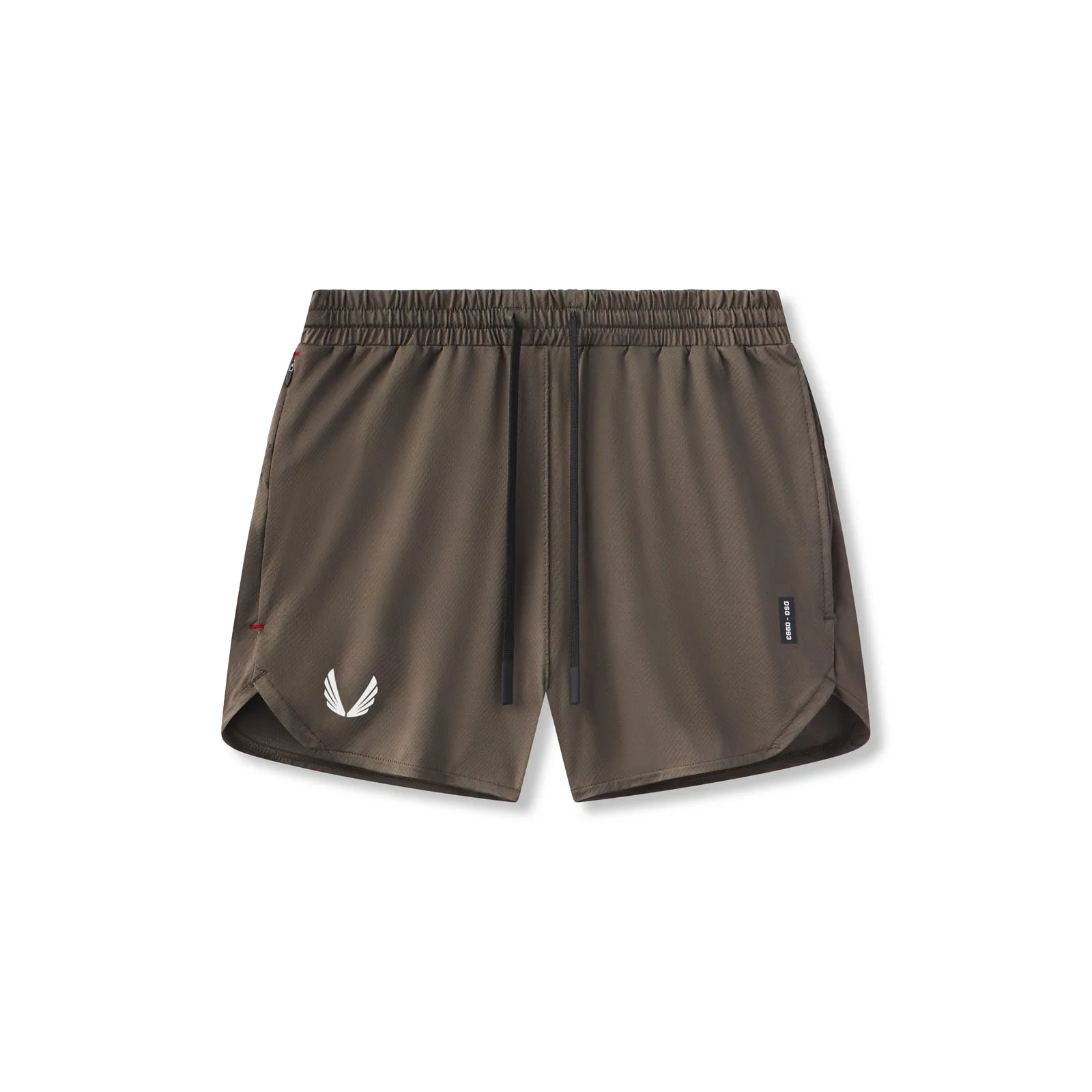 Classic Appeal 0993. AeroSilver? 5" Linerless Short - Deep Taupe