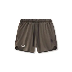 Classic Appeal 0993. AeroSilver? 5" Linerless Short - Deep Taupe