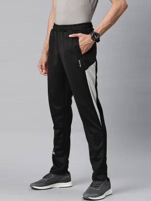 Alcis Men Self Design Slim-Fit Track Pants Thermal regulation