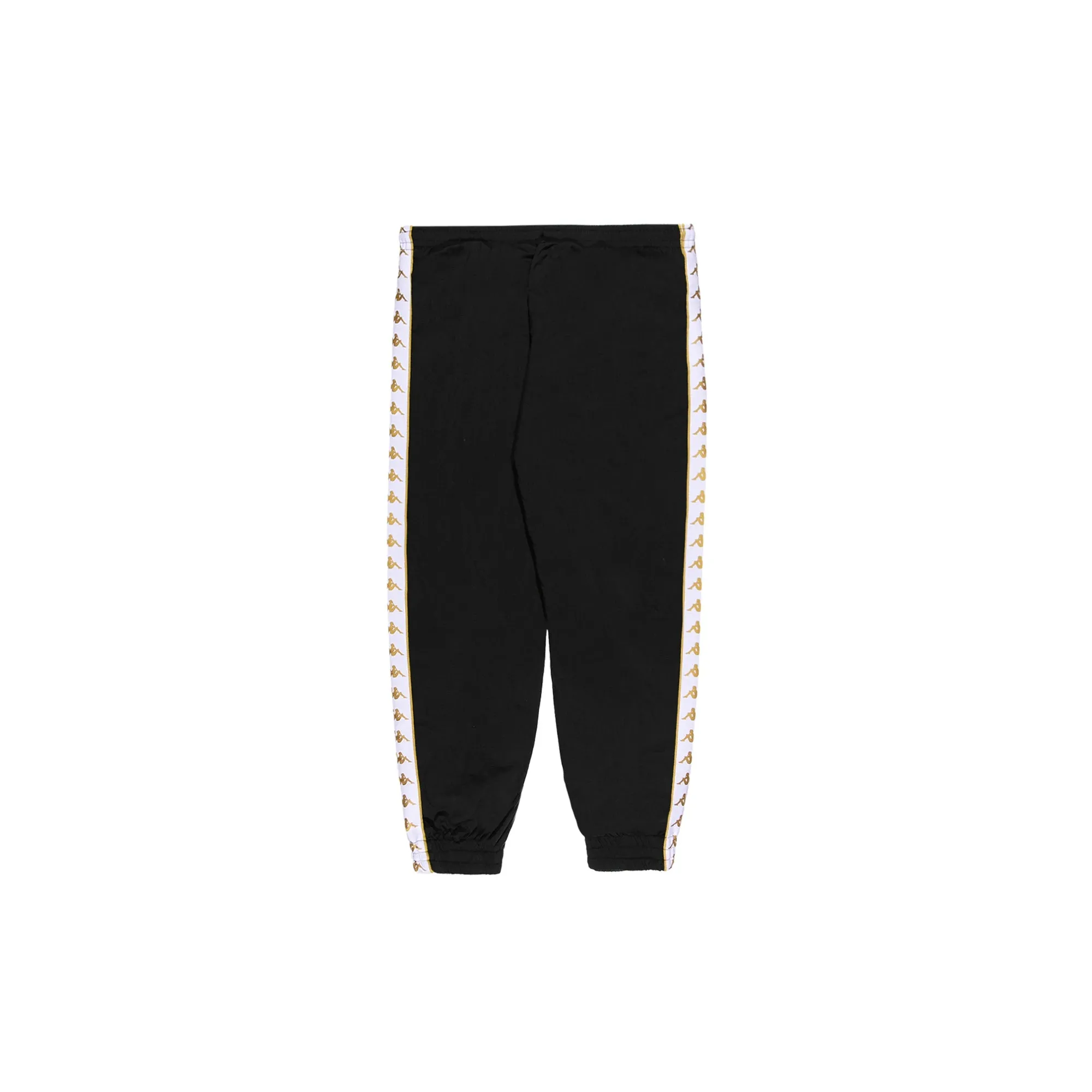 AdjustableDrawstring SecureZipperClosures 222 Banda Neldo Pants - Black Yellow Gold Rich White