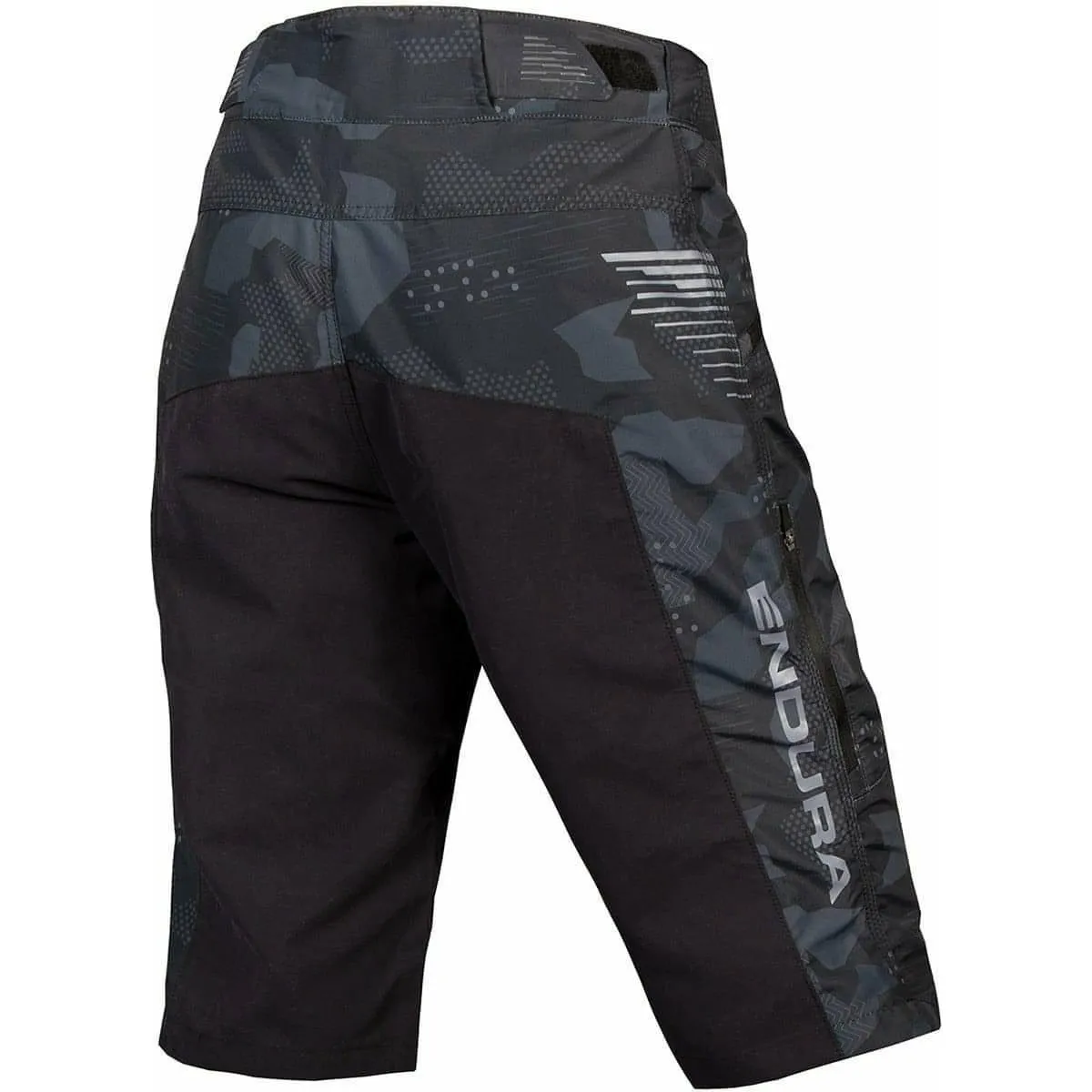 NoChafeFinish Endura SingleTrack II Womens Baggy Cycling Shorts - Black Camo