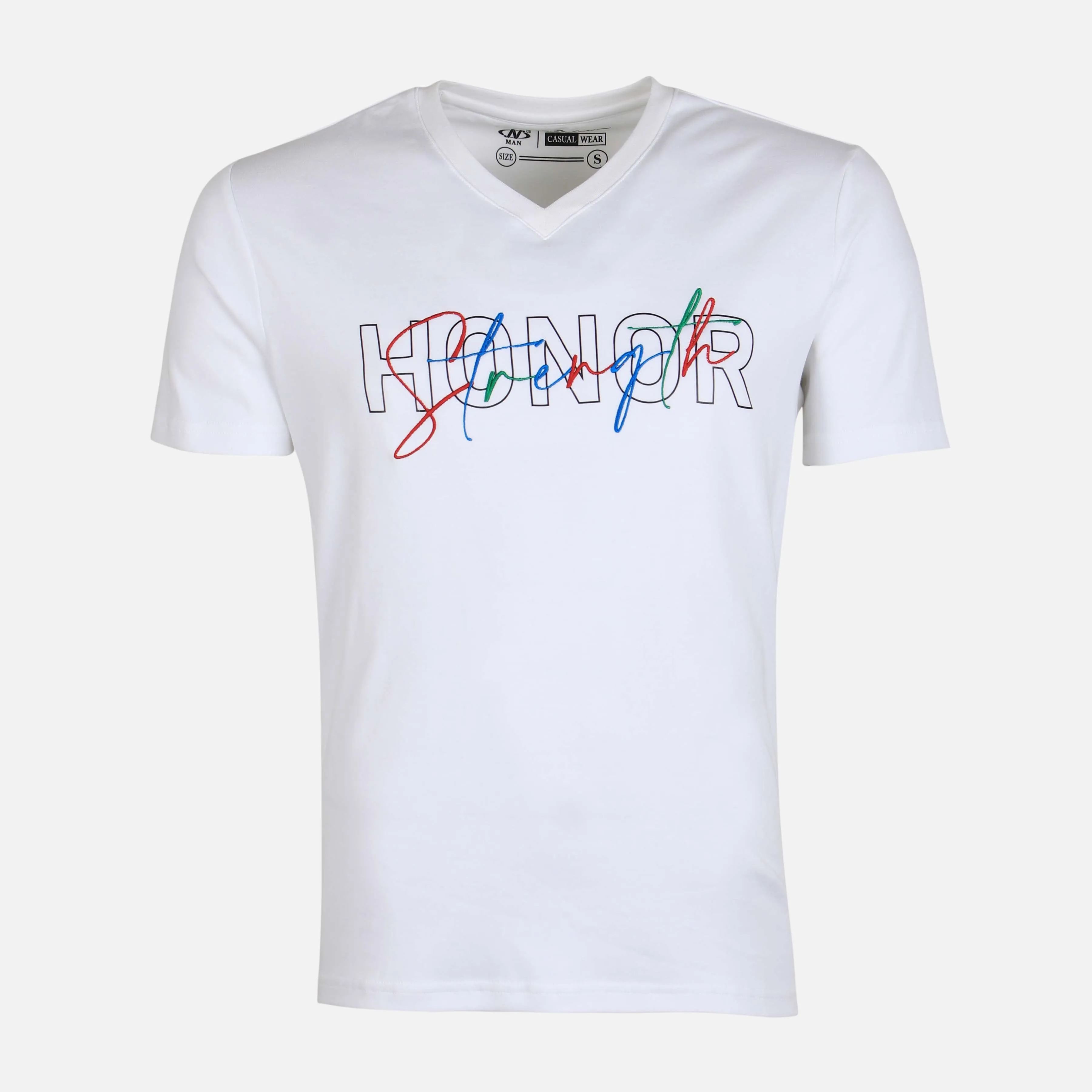 Code Soul Work Mix MEN V-NECK T-SHIRT REGULAR FIT