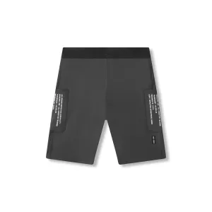 Anti Chafe Seamless polo shirt 0952. WarpFlexx? Utility Speed Short - Space Grey