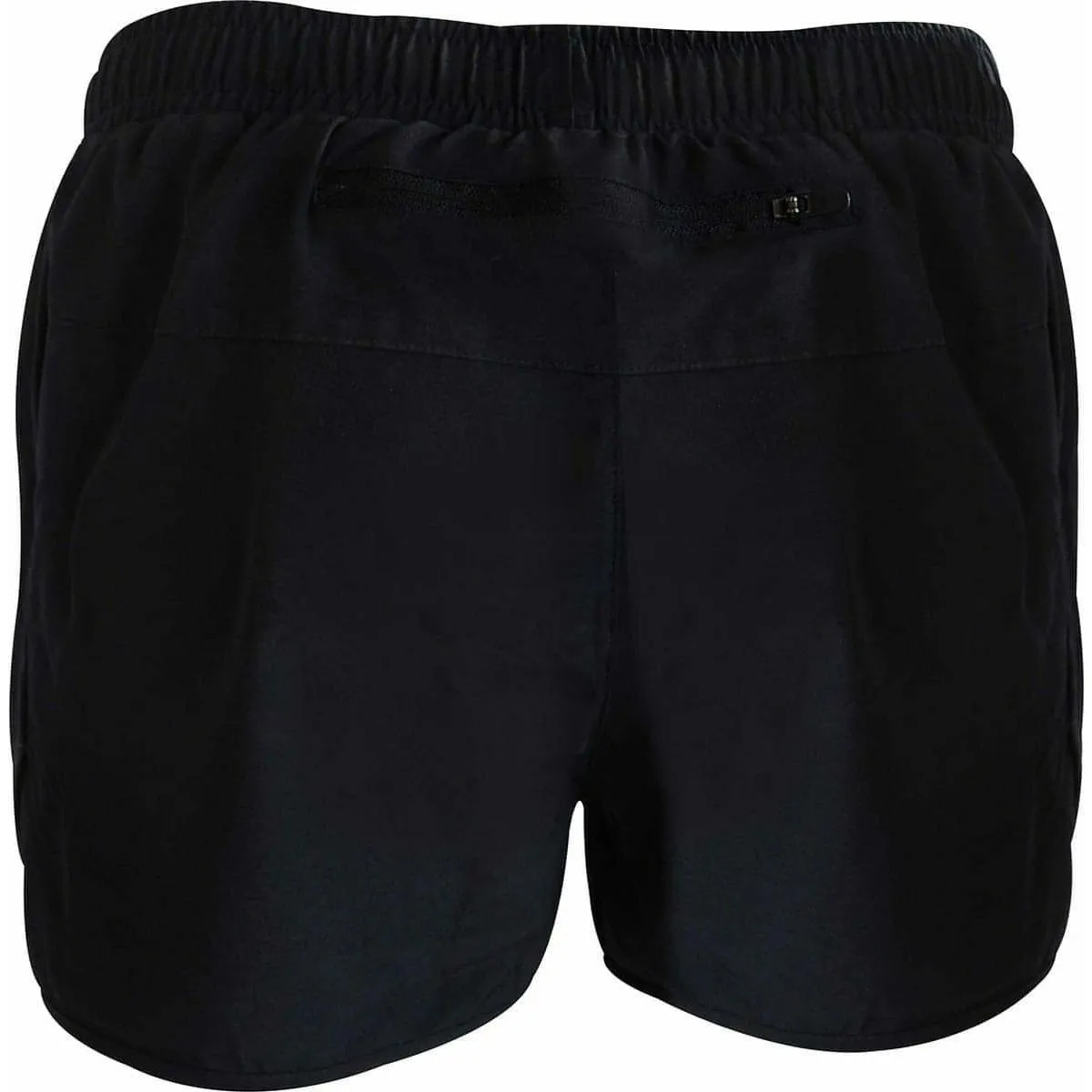 light texture Waterproof Feature More Mile Core 2 In 1 Womens Running Shorts - Black