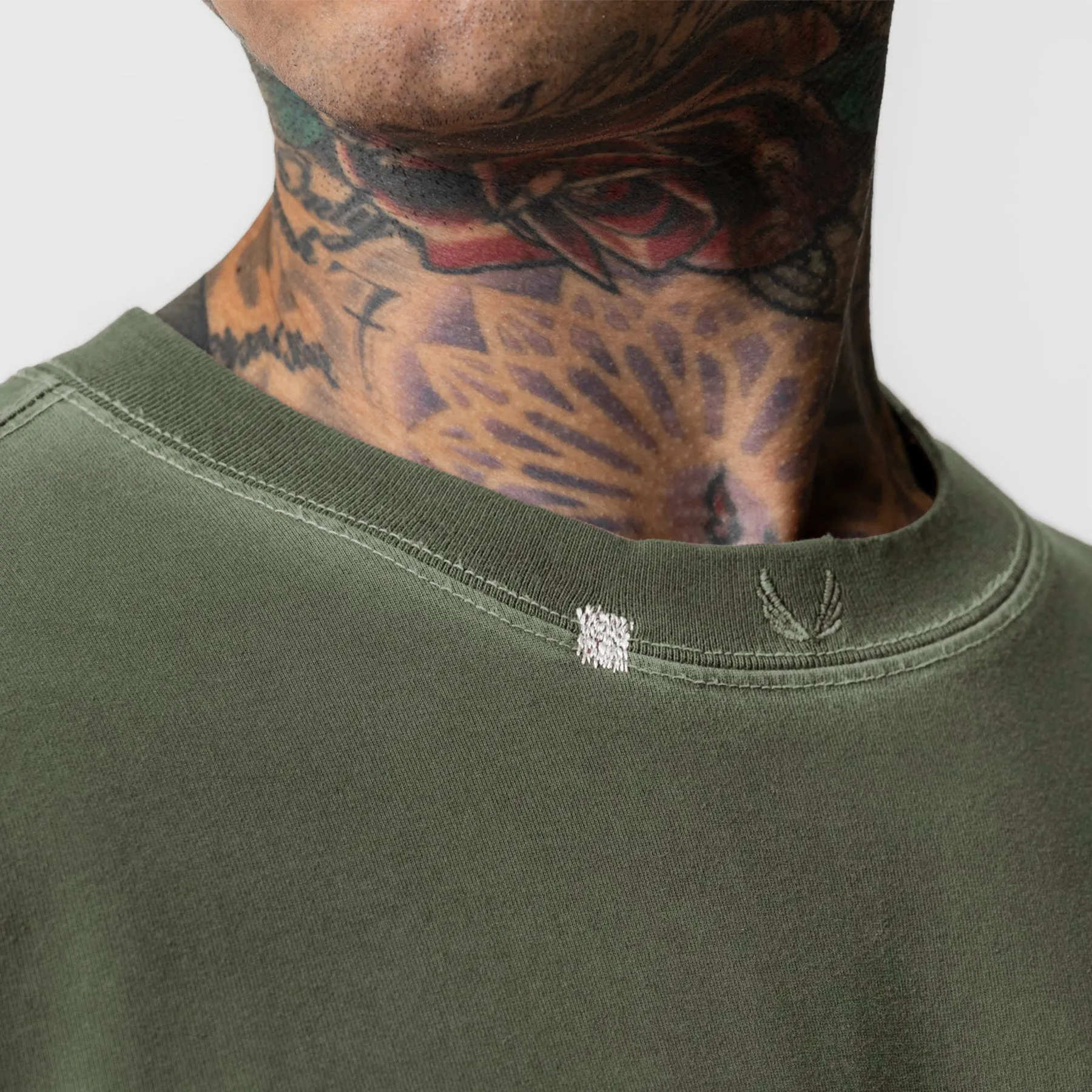 Comfortable Wear 0797. Tech Essential? Relaxed Tee - Faded Olive