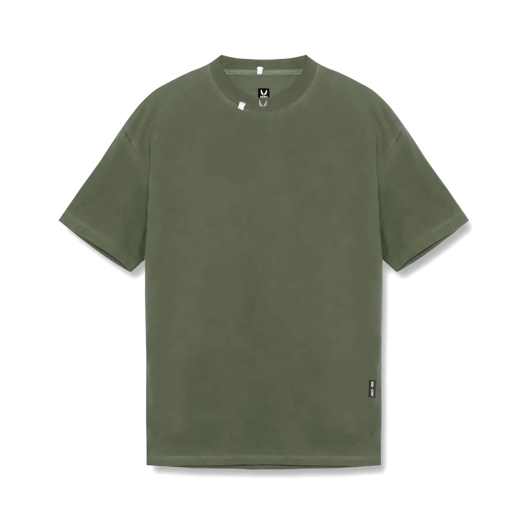 0797. Tech Essential? Relaxed Tee - Faded Olive teenagers'