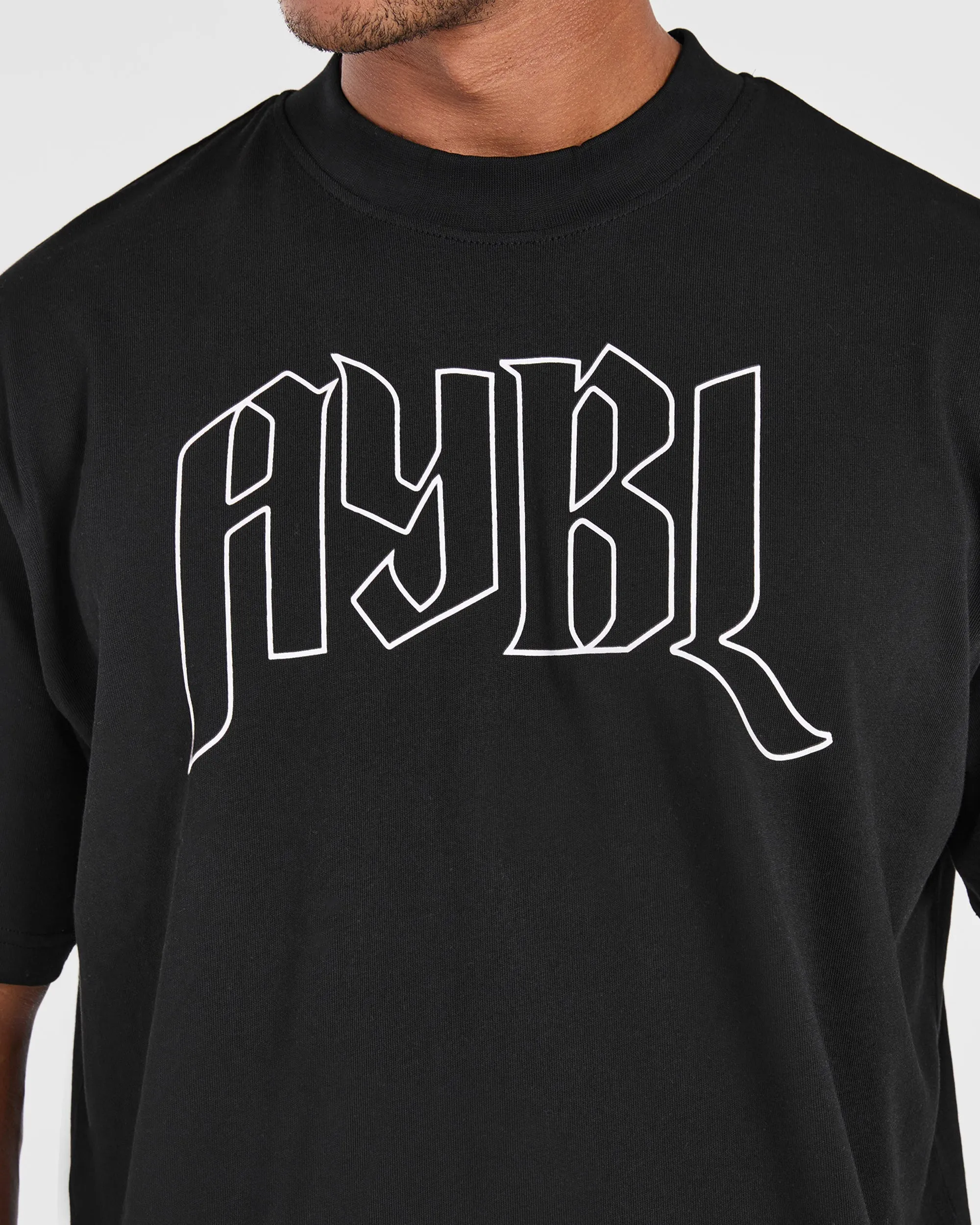Stylish Outfit Active Trend Look Gothic Oversized T Shirt - Black