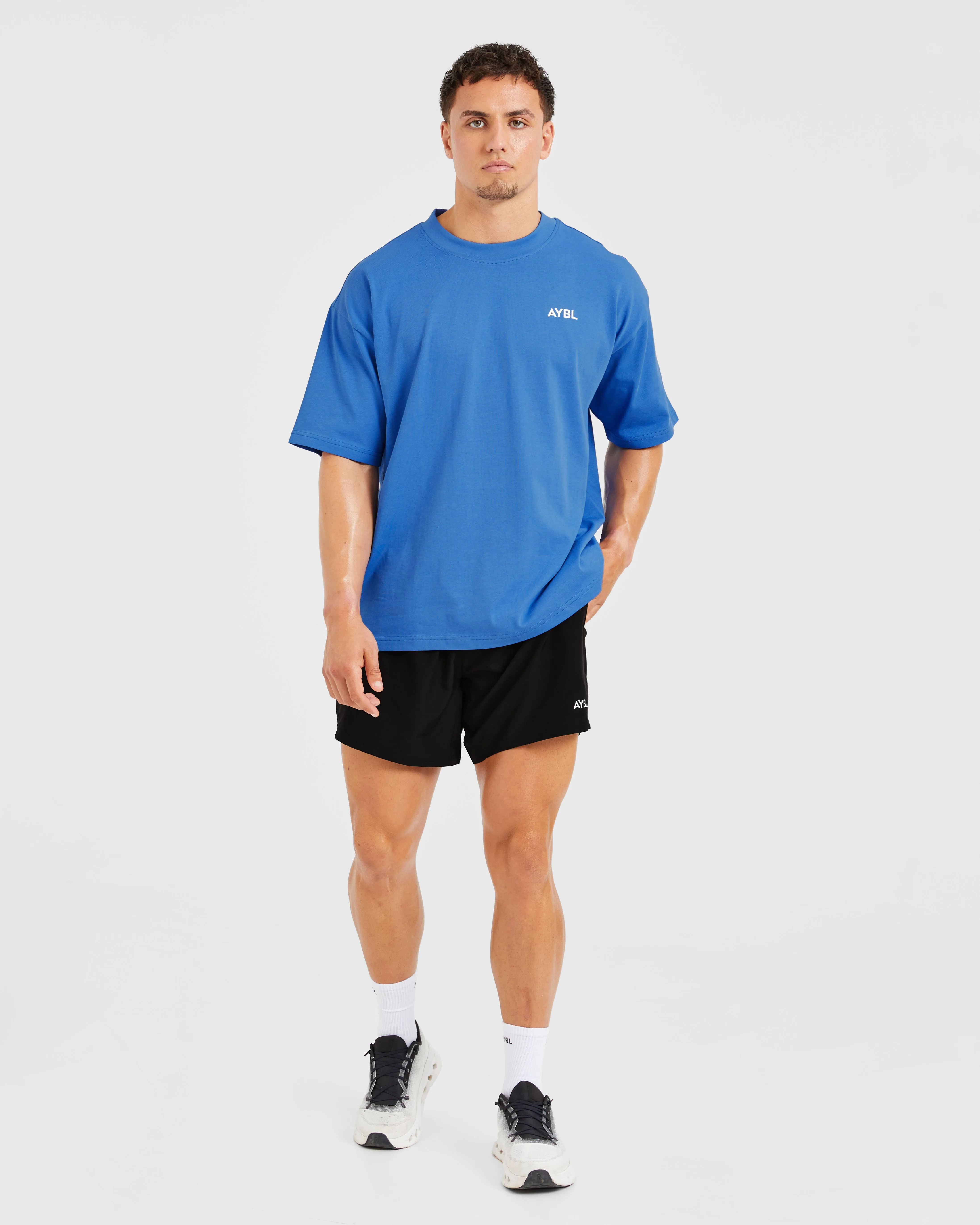 Essential Oversized T Shirt - Cobalt EthicalProduction Weekend Wear