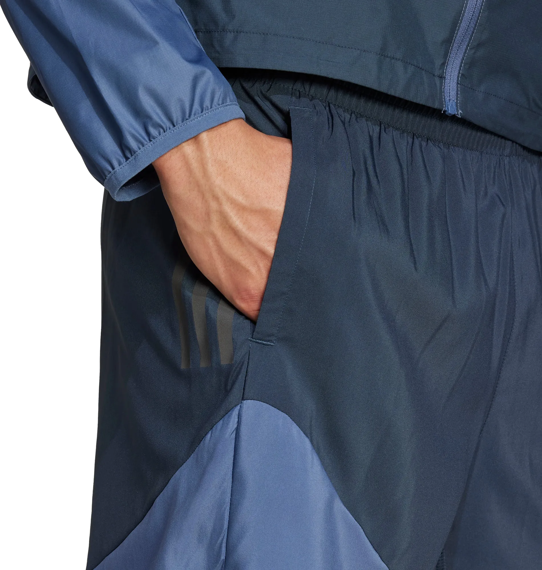 Easy Movement Fit AntiOdorTreatment adidas Own The Run 7 Inch Mens Running Shorts - Blue