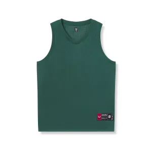 0990. Ion-Mesh Basketball Jersey - Forest Green urban area