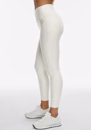 Dance Practice Rib Knit Invisible Waist Cadent Shimmer Glaze High Rise Pocket Legging