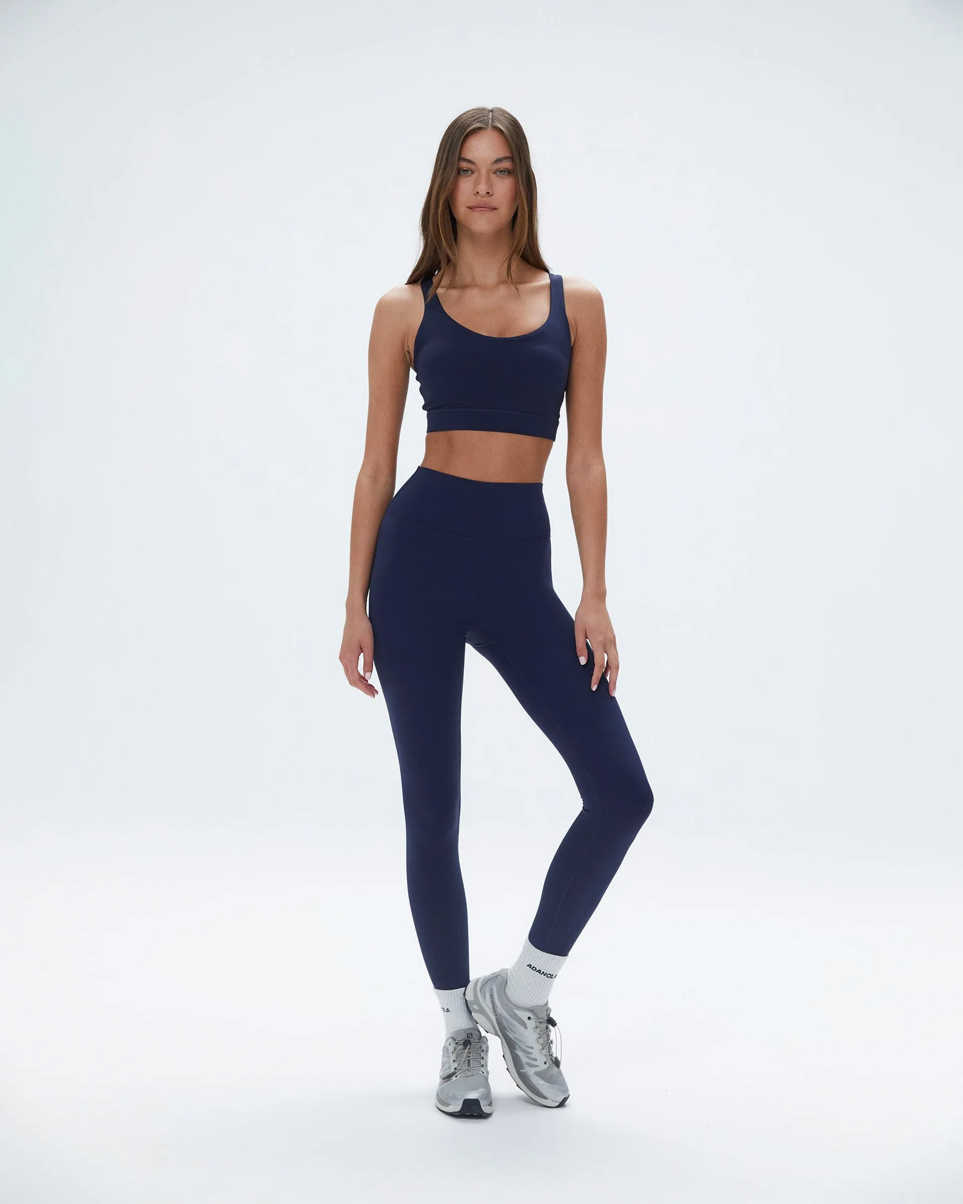 Ultimate Leggings - Navy Blue Trend Seeker Ultra Light Silky feel