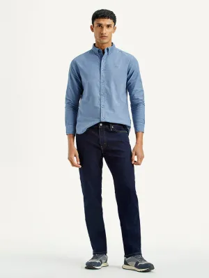 Daywear Fit Men's 511 Dark Blue Slim Fit Mid Rise Jeans