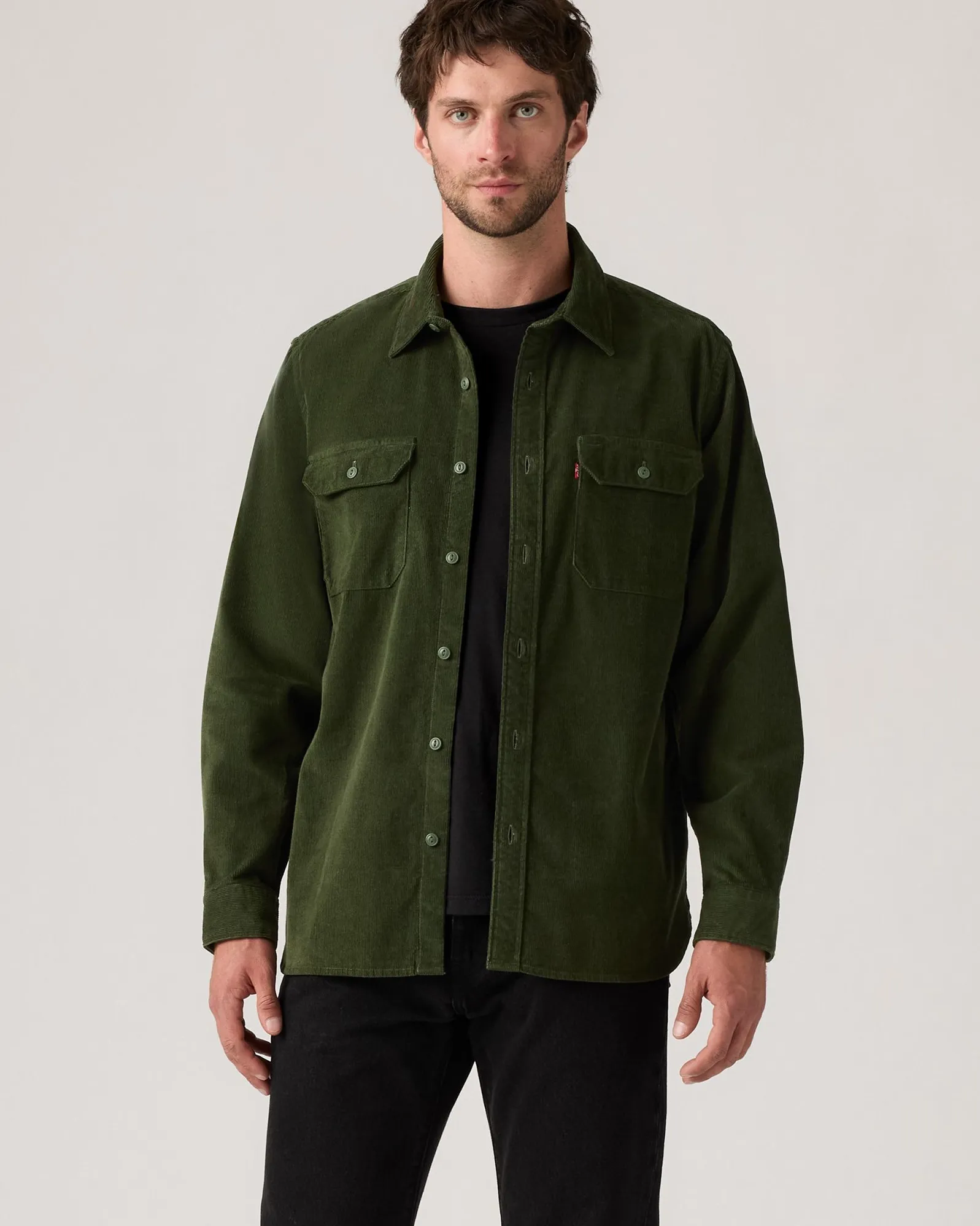 Levi's? Jackson Worker Corduroy Shirt - Duffel Bag Rainy Day Winter Warmth Autumn Days